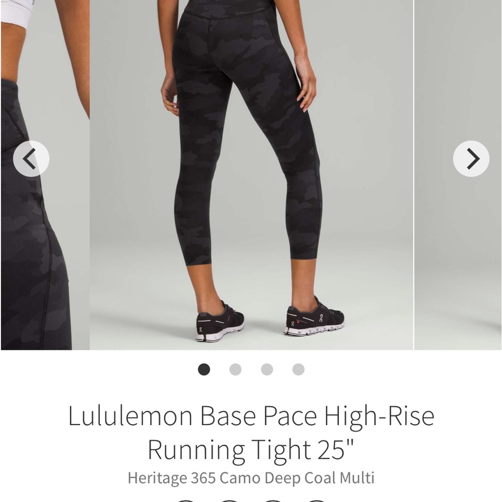 Lululemon base pace leggings